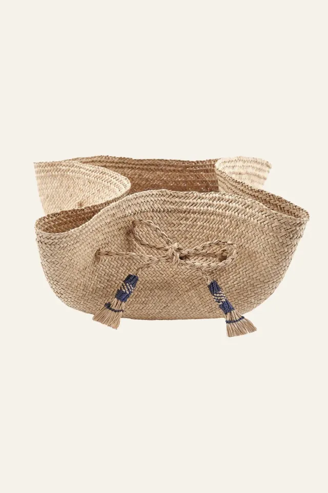 Johanna Ortiz Ocaña Bread Basket cestini pane blu set 2