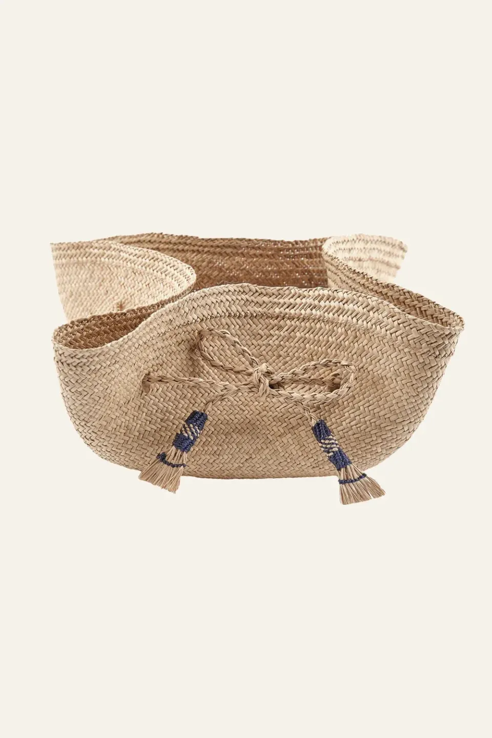 Johanna Ortiz Ocaña Bread Basket cestini pane blu set 2