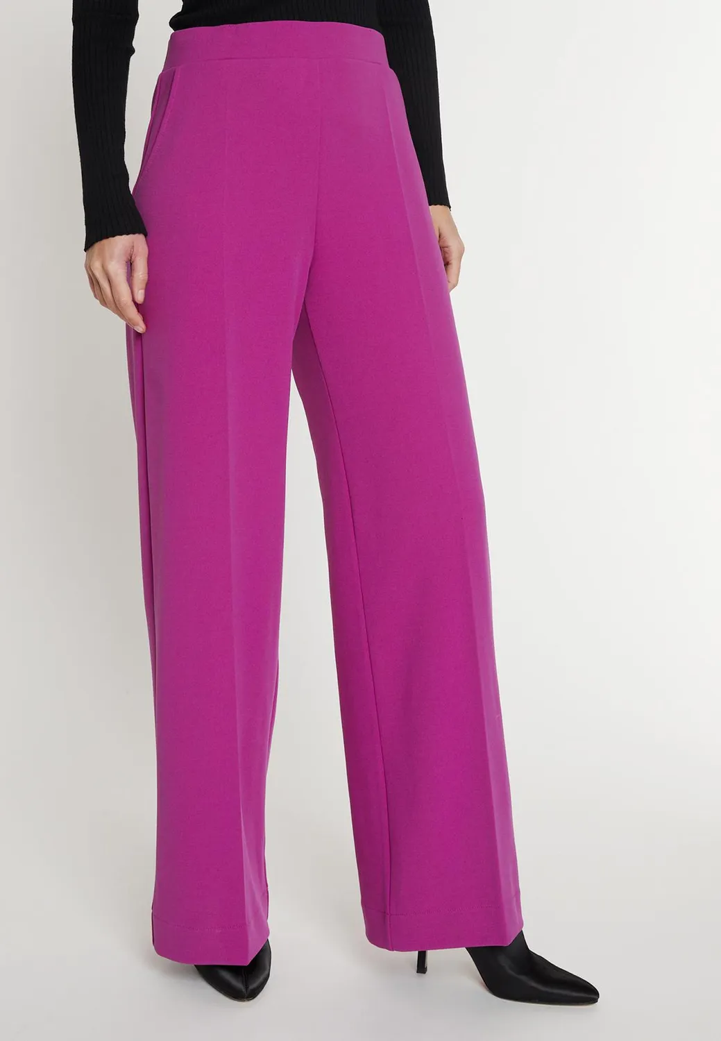 Ana Alcazar Megan Pantaloni Larghi Viola