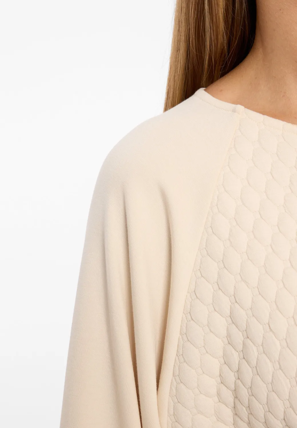 Ana Alcazar Adlasa abito oversize panna corto