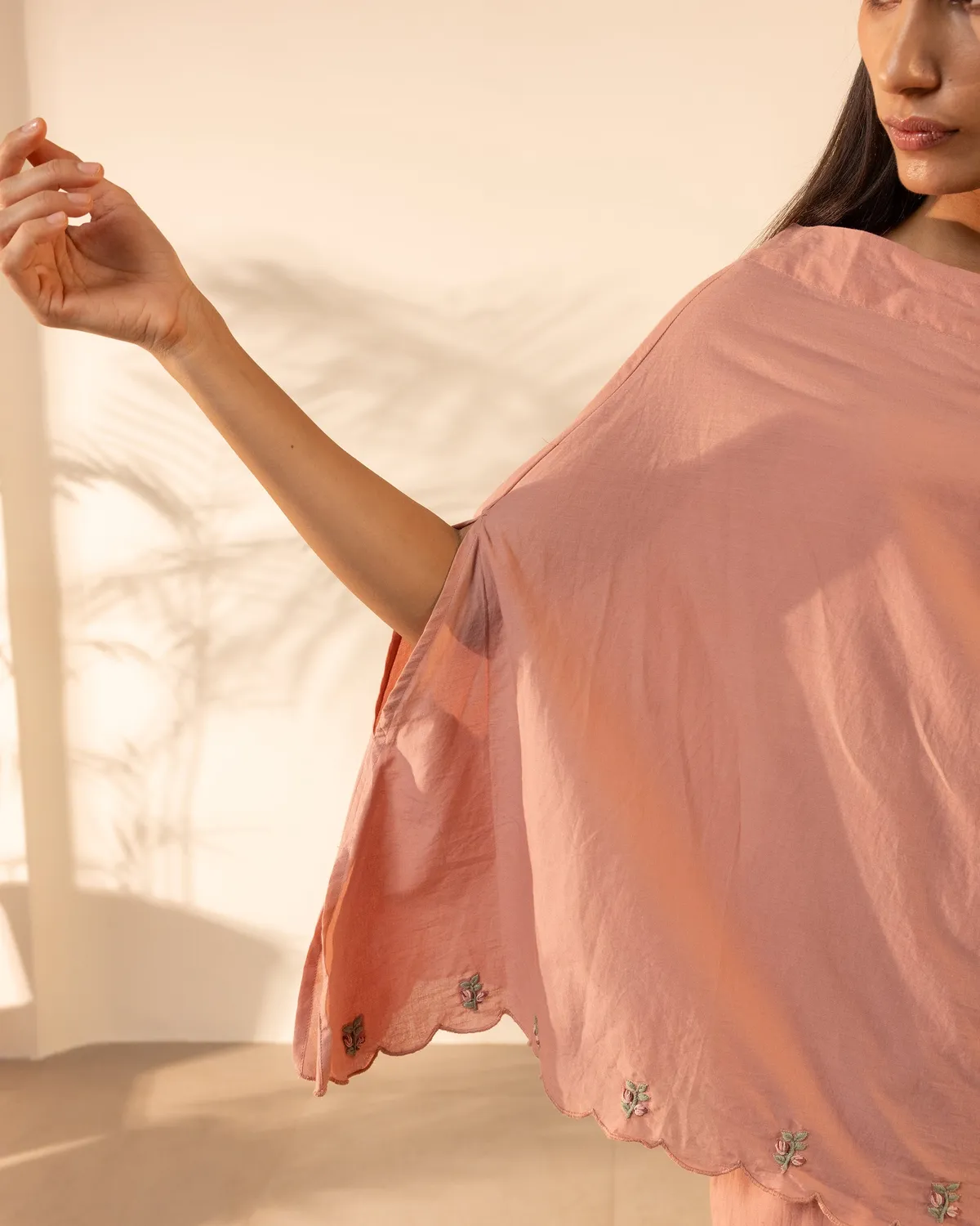 Our Dve Coral Kiss completo donna cotone rosa cipria