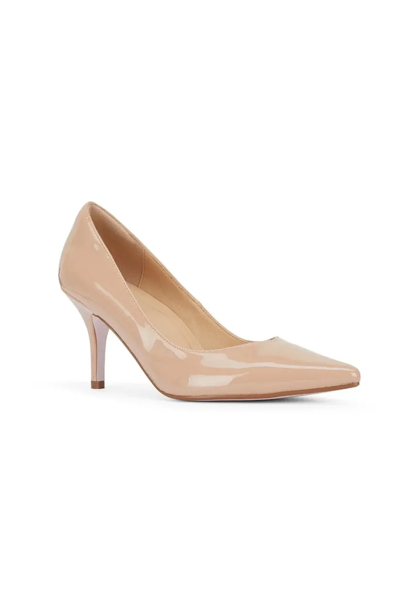 Malow London Olivia Decollete Nere Scamosciate Tacco 8,5cm