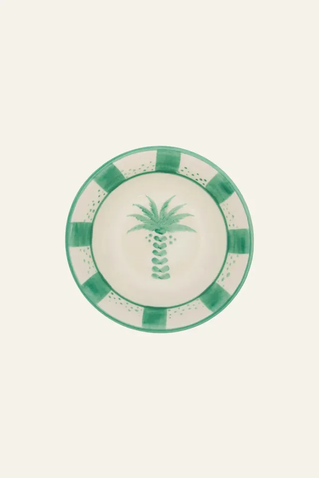 Johanna Ortiz Palma Real set 2 ciotole menta ceramica