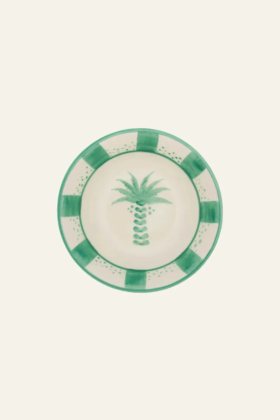Johanna Ortiz Palma Real set 2 ciotole menta ceramica