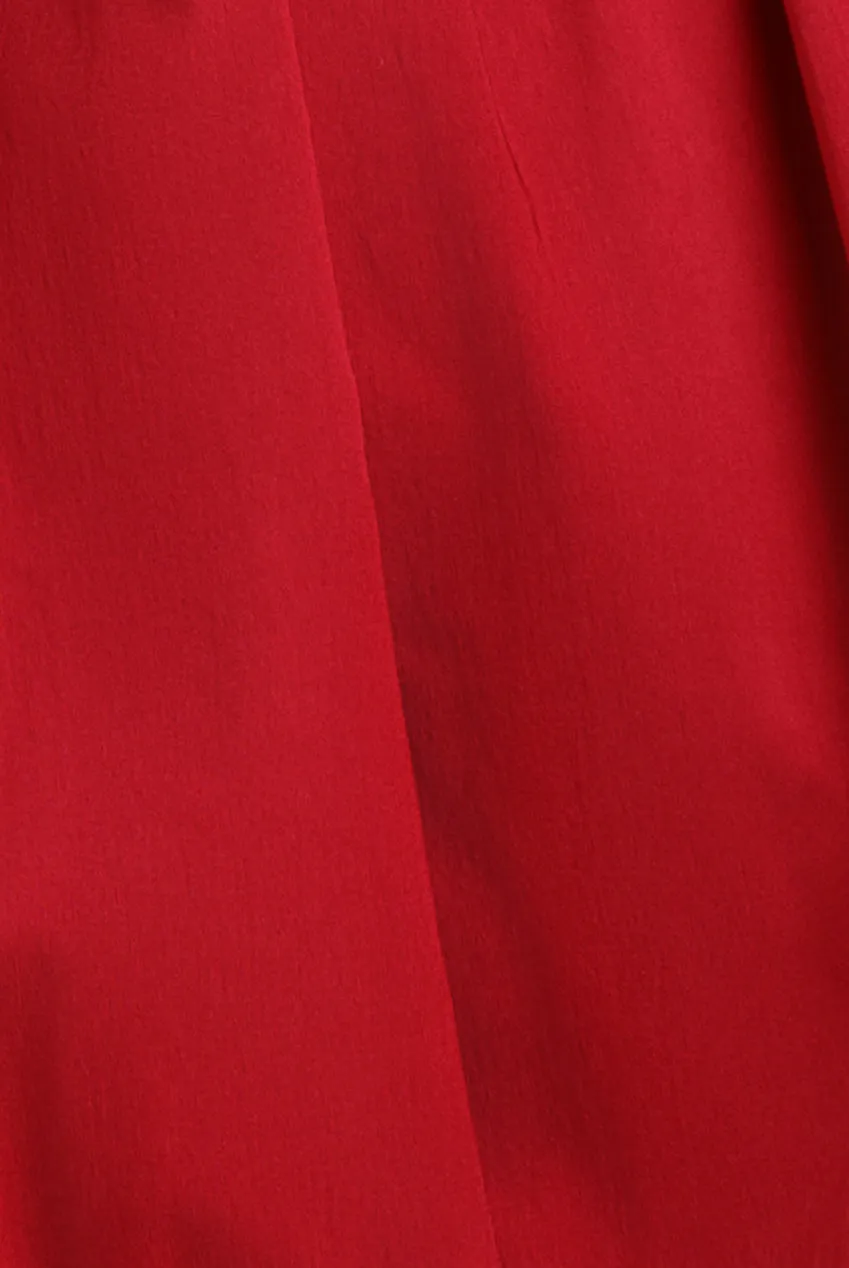 Goddiva Bardot Corset Mini abito rosso corsetto halloween