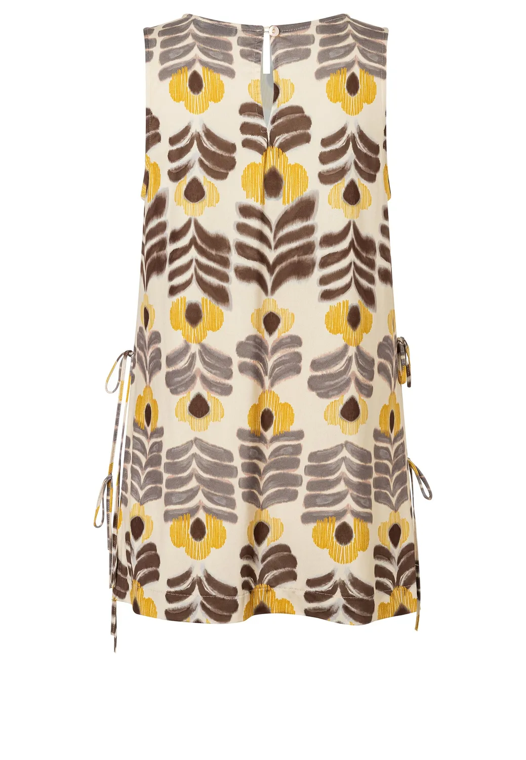 Ana Alcazar Duela top tunica jersey marrone