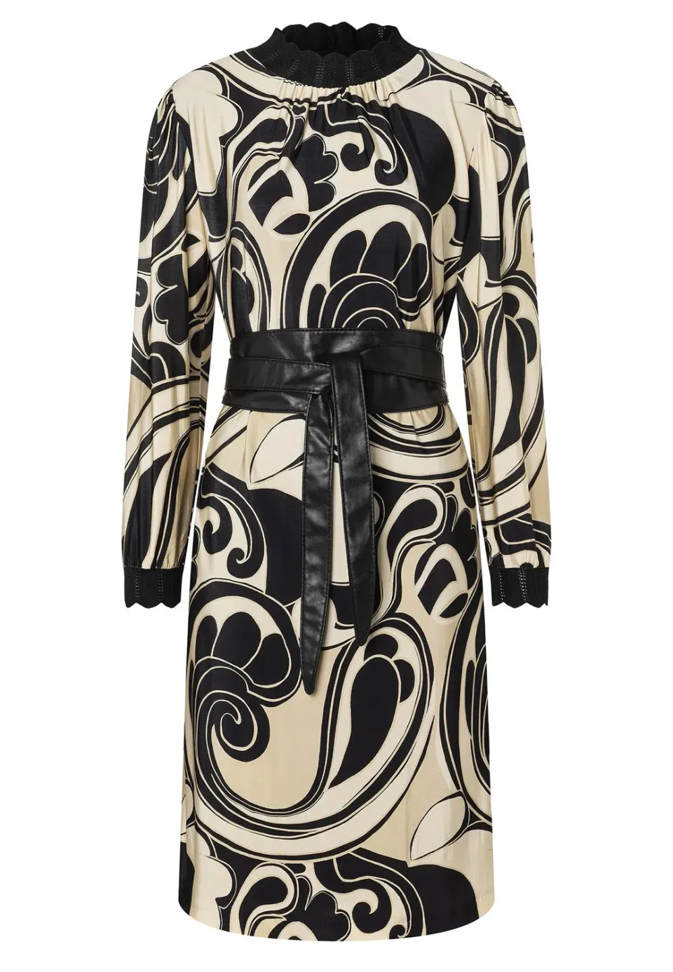 Ana Alcazar Hicca vestito dritto corto rifiniture collo
