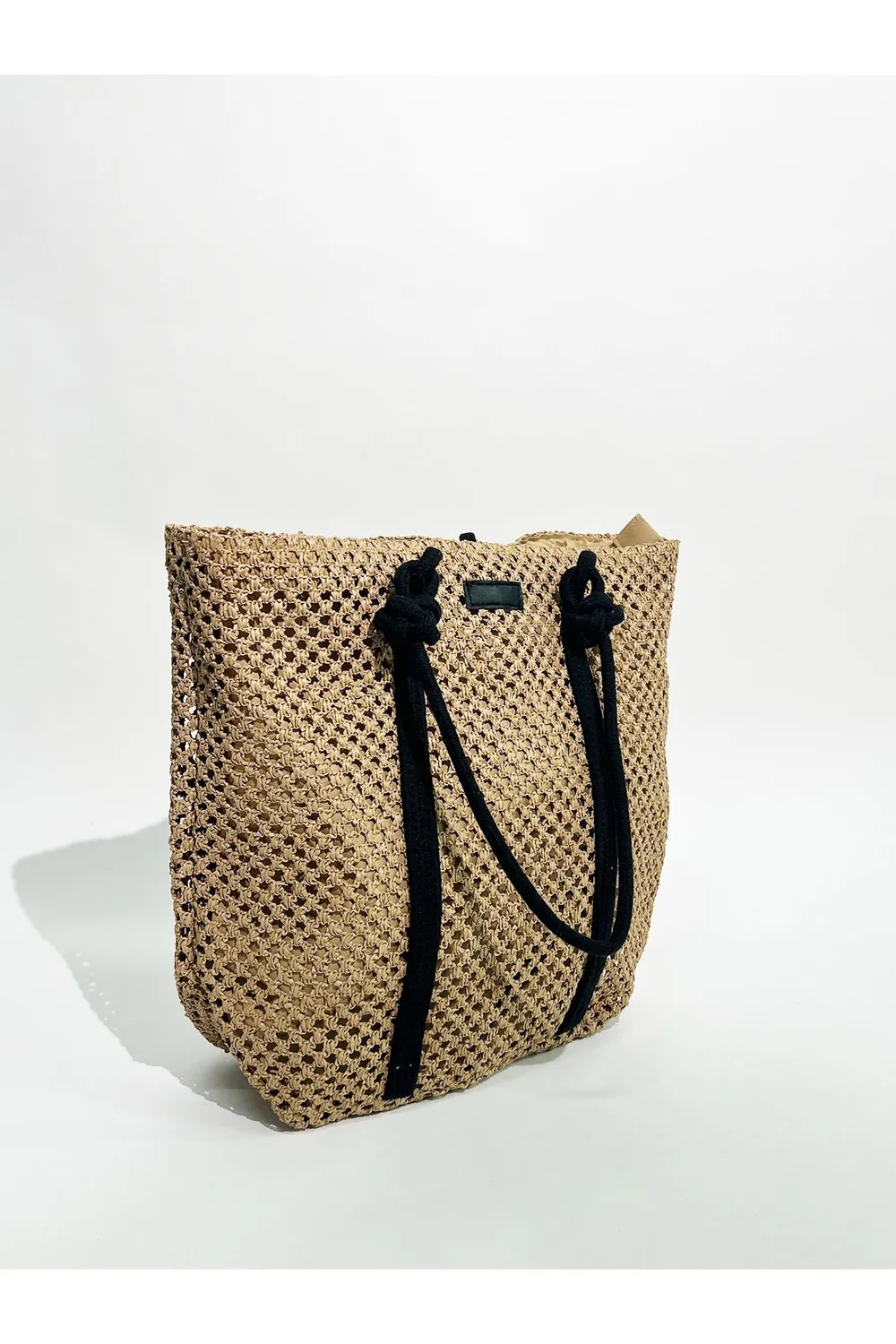 SVNX Borsa Mare Grande Tote Beige Carta