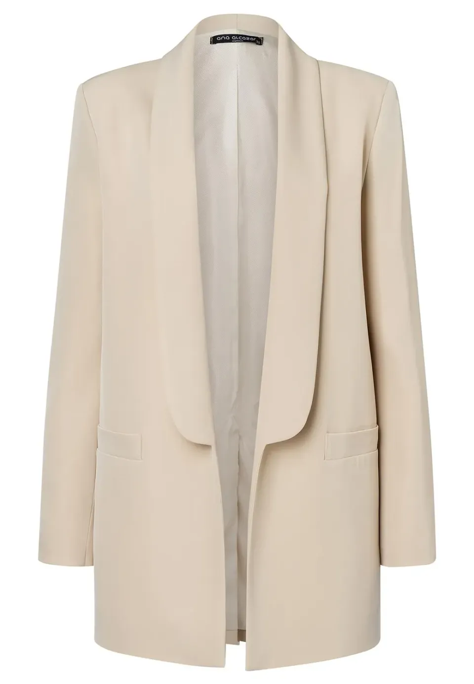 Ana Alcazar Ramina blazer beige viscosa