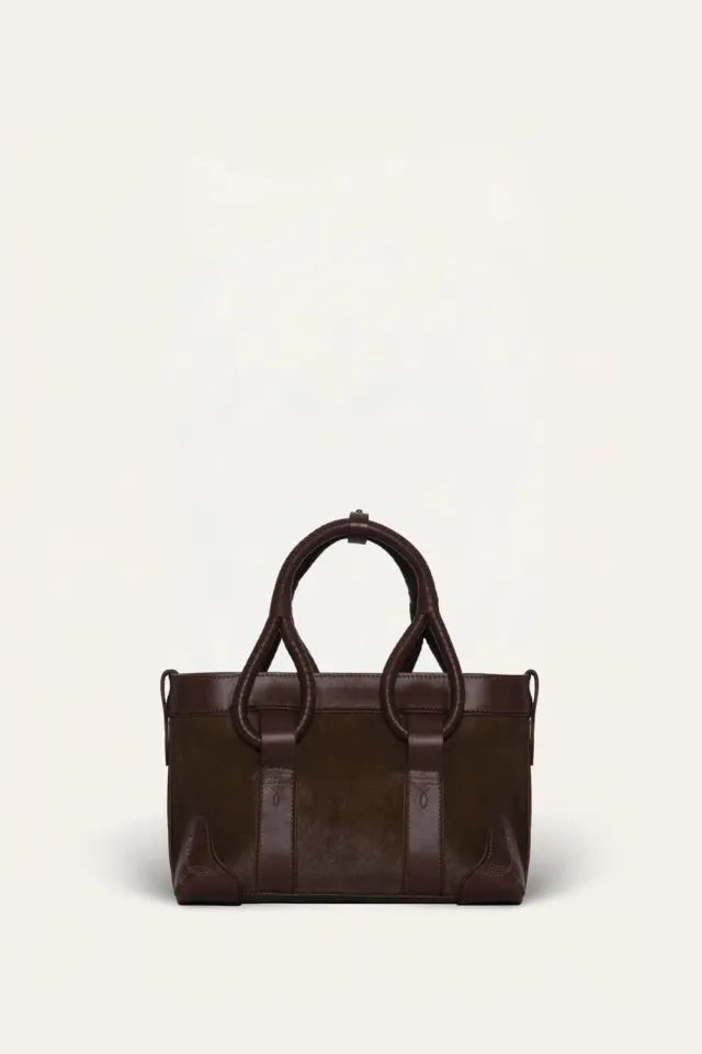Johanna Ortiz Destiny’s Ride Mini Tote Pelle Marrone