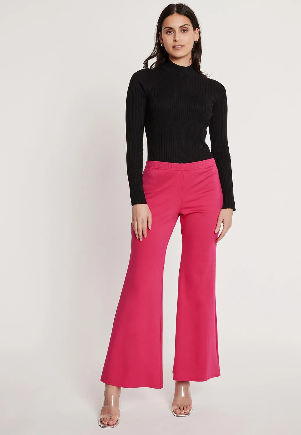 Ana Alcazar Isky pantaloni jersey rosa