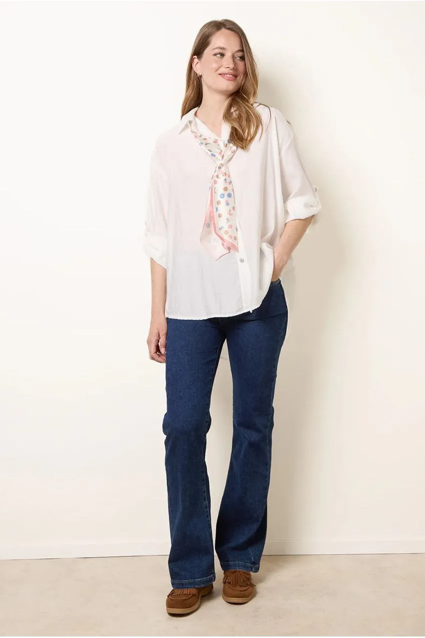 Blue Vanilla Camicia Giallo Limone Viscosa Taglia Unica