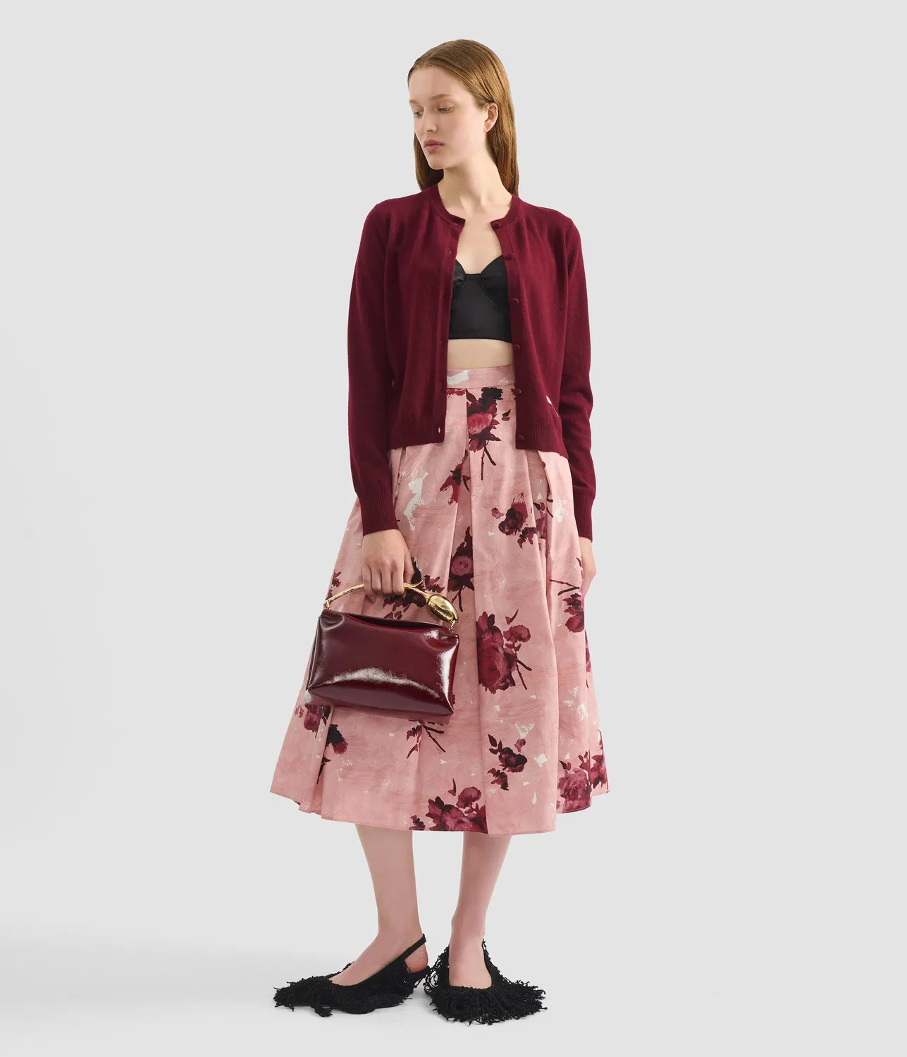 Erdem Cashmere Crew Neck Cardigan cardigan cashmere