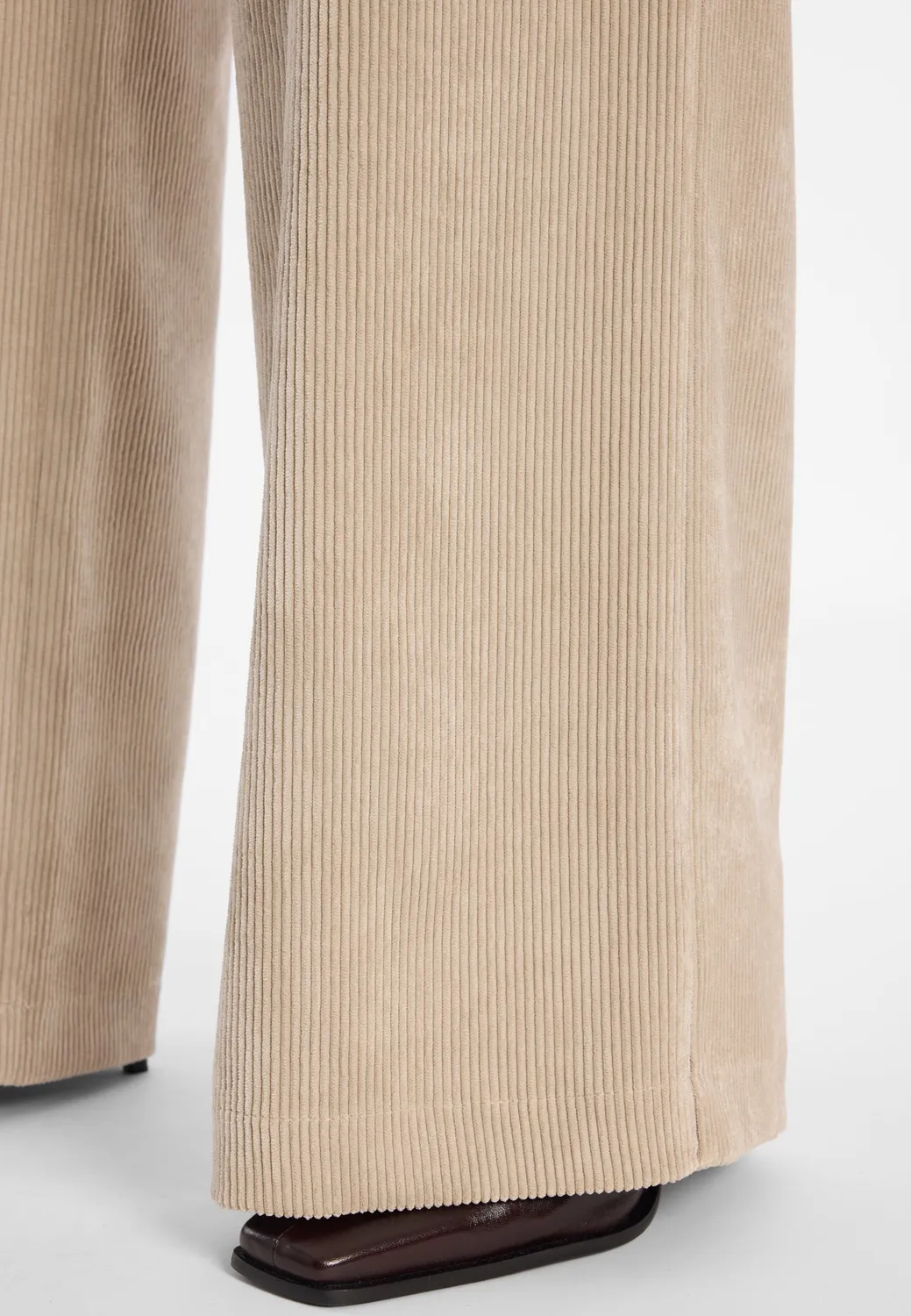Ana Alcazar Enliri pantaloni beige velluto