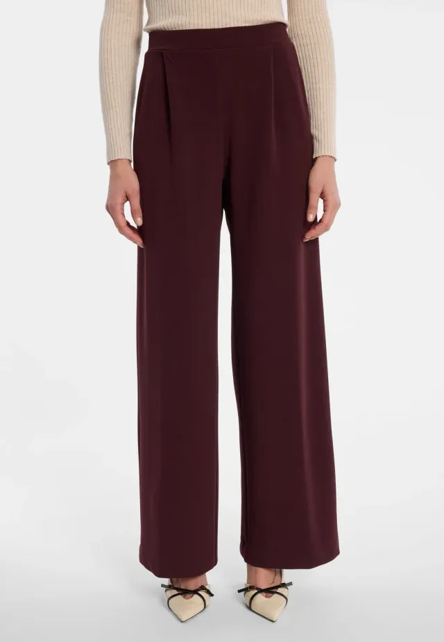 Ana Alcazar Marlene Ellis pantaloni palazzo vita alta