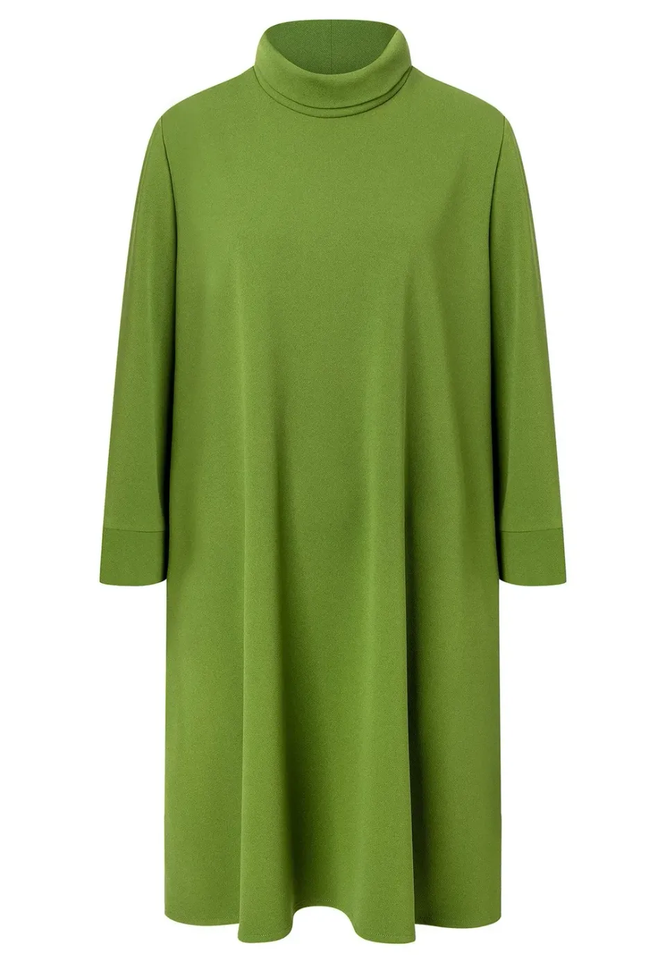Ana Alcazar Sigaby abito trapezio verde mela tasche