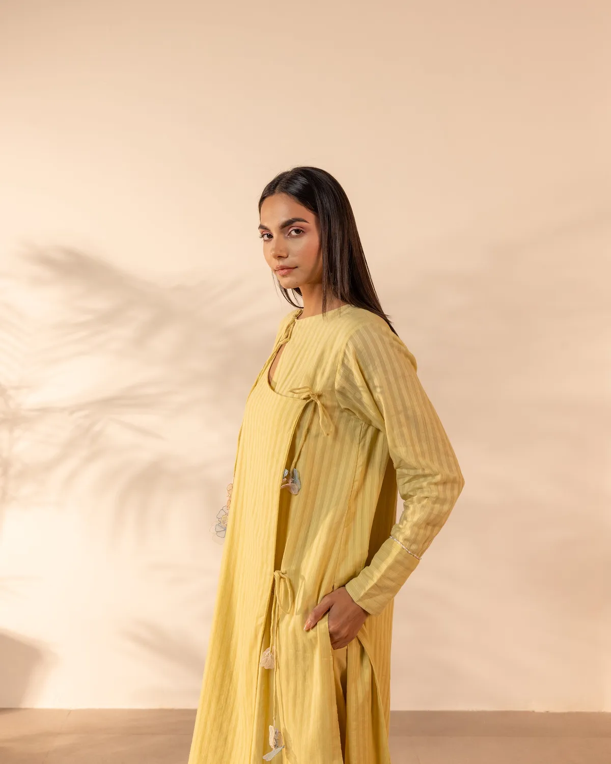 Our Dve Honeydew completo cotone giallo ocra
