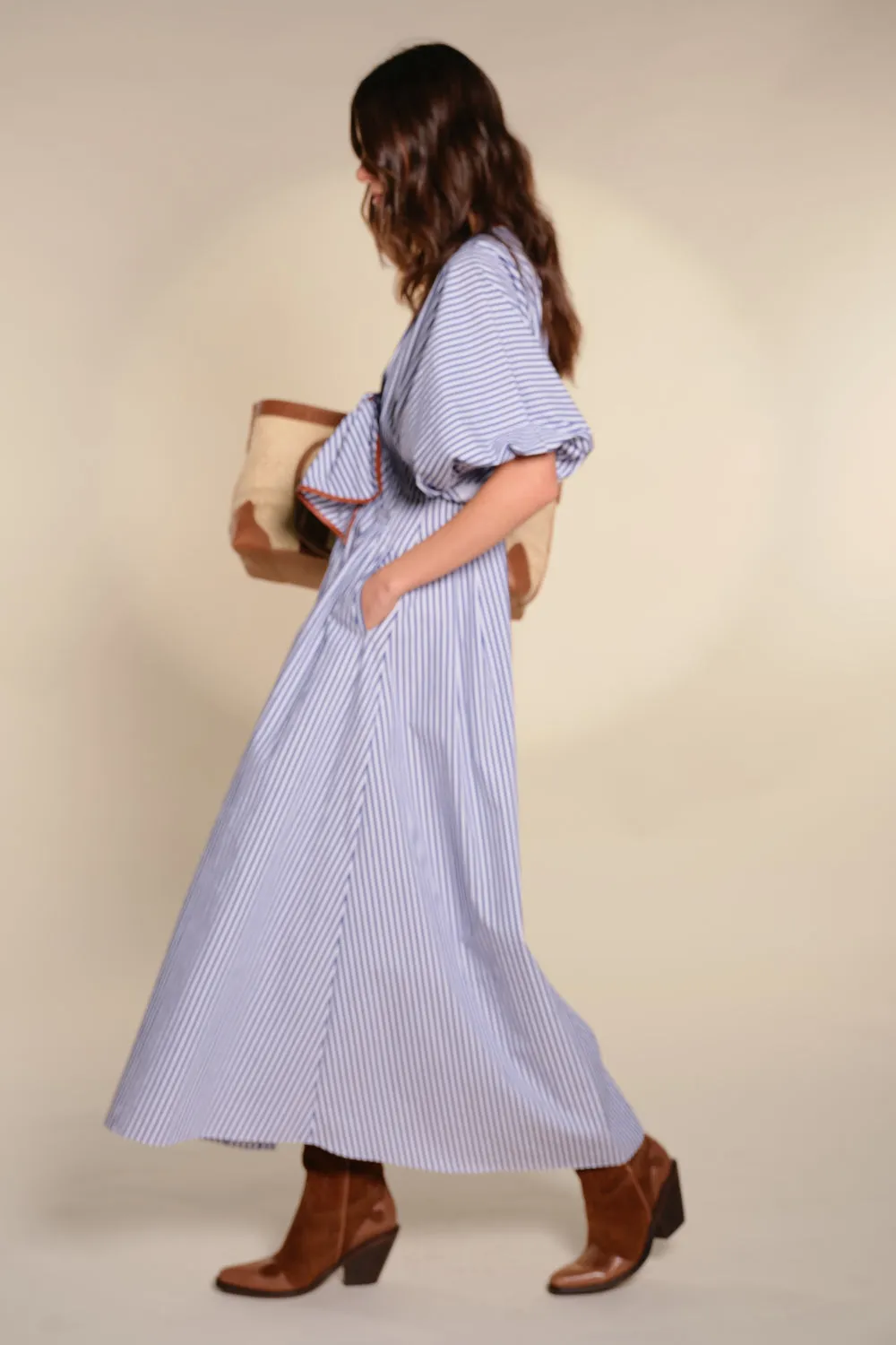 Johanna Ortiz Western Legacy stivali pelle marrone