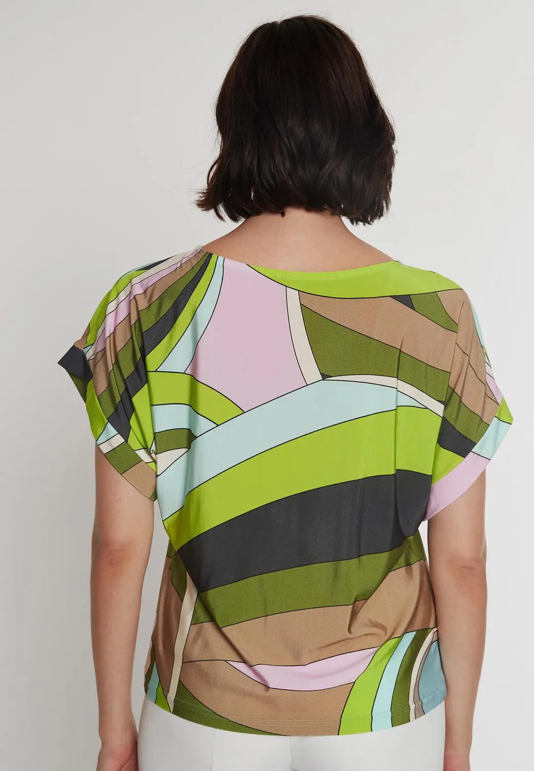 Ana Alcazar Pirwea top fantasia multicolor