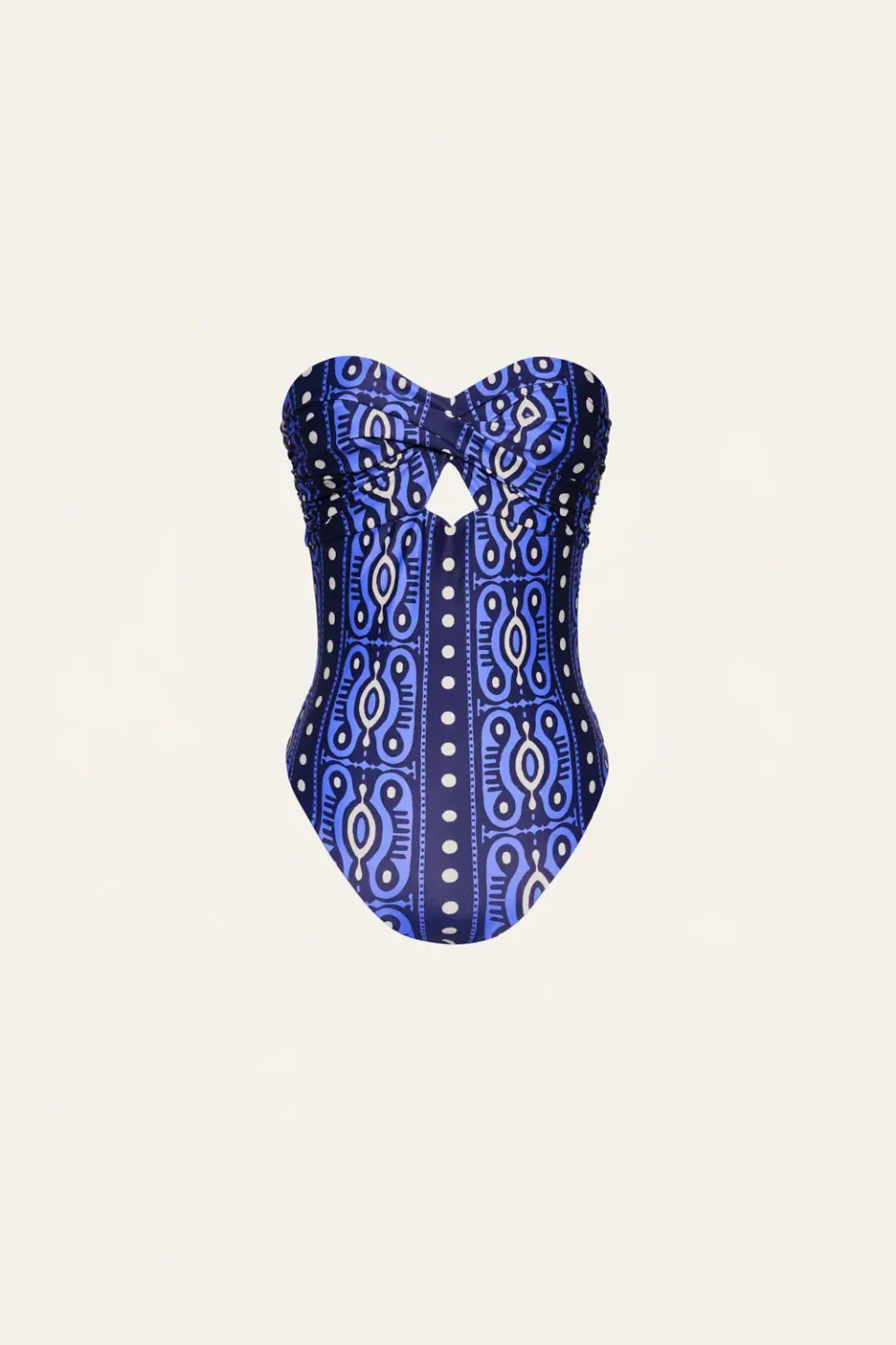Johanna Ortiz Tribal Lastly costume intero blu