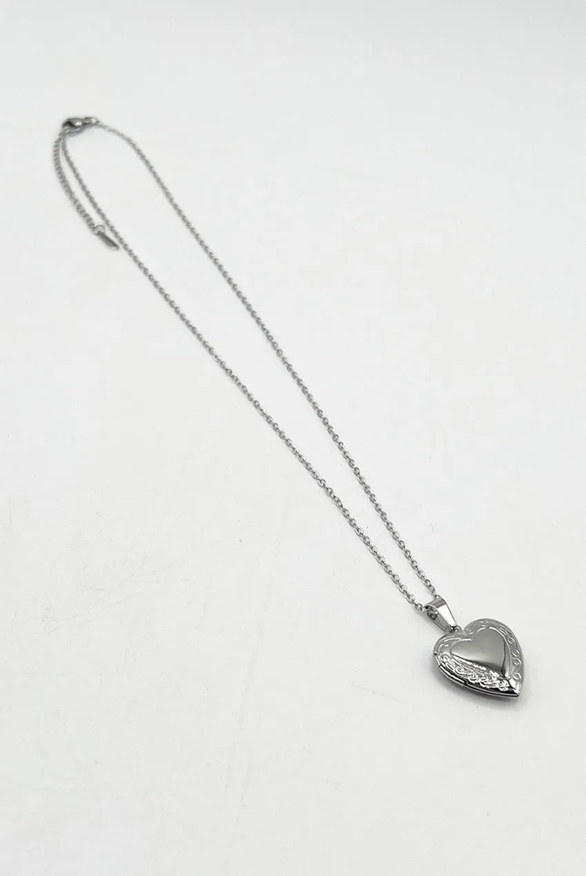 SVNX JE317521 collana cuore argento