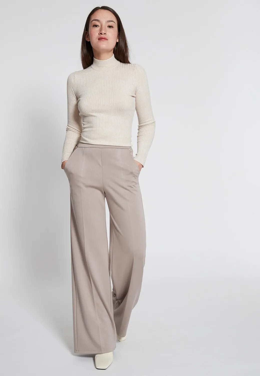 Ana Alcazar Hejlosa pantaloni classici beige