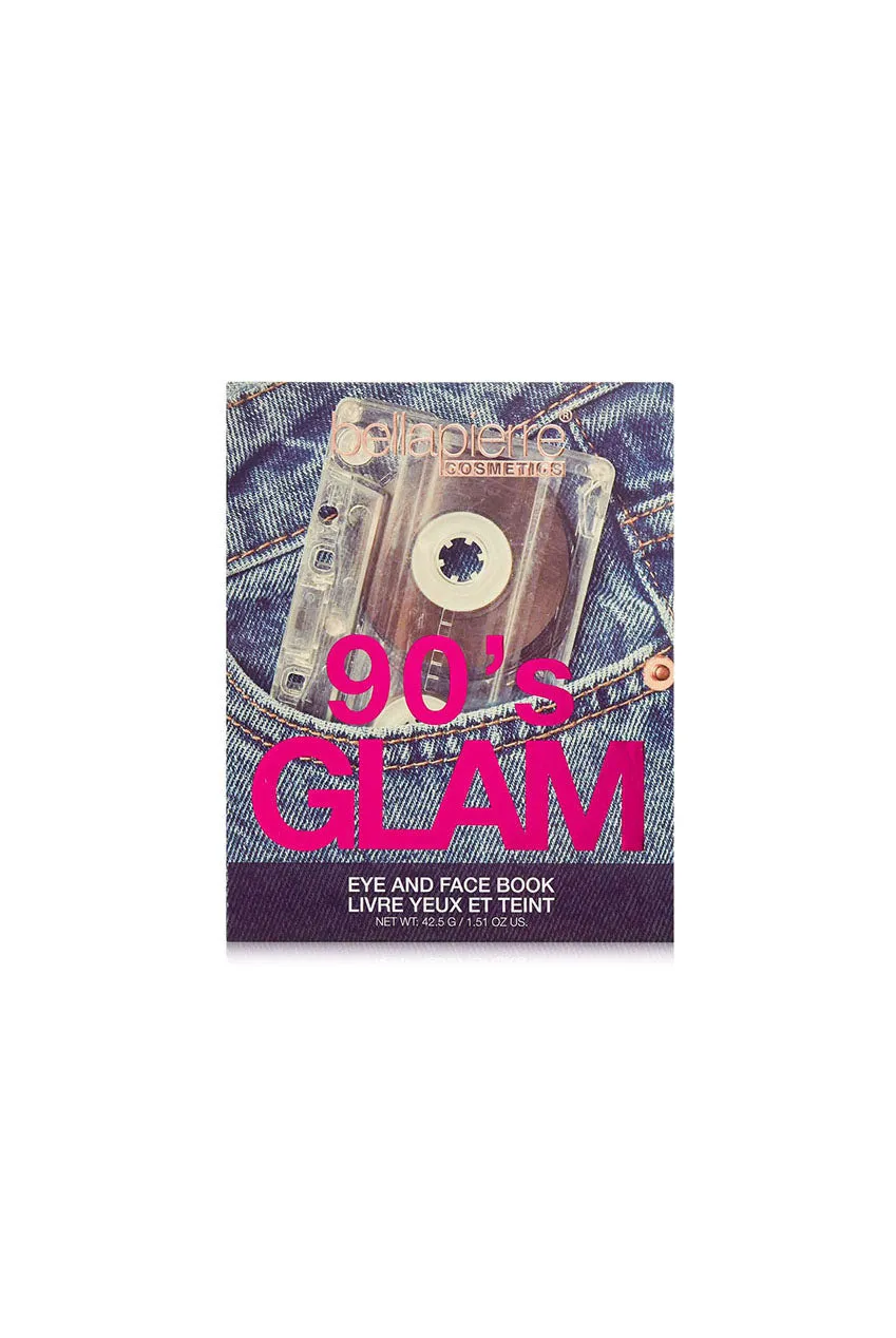Bellapierre Face And Eye Book 90s Glam palette trucco multi