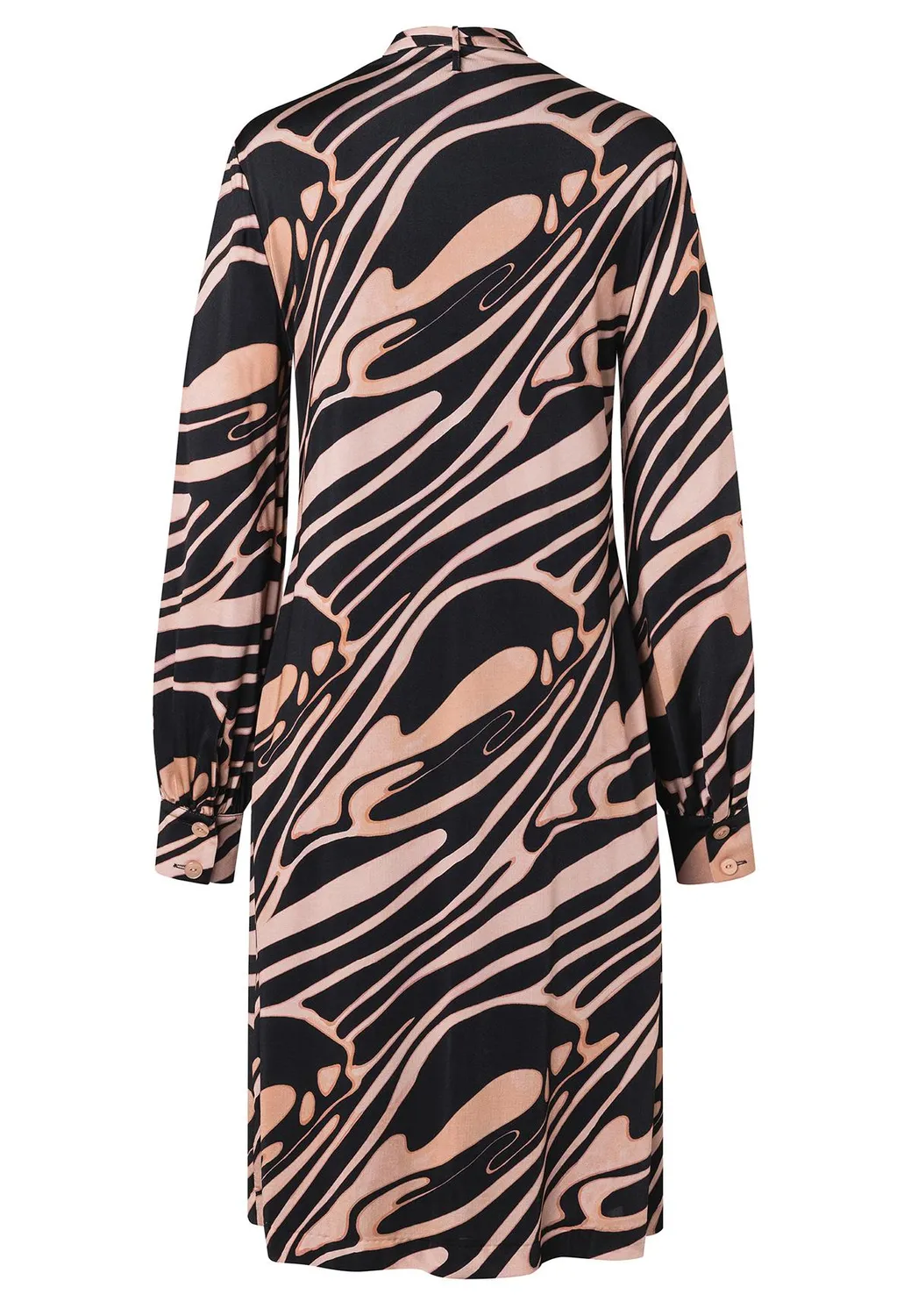 Ana Alcazar Hidana abito camicia fantasia linea A