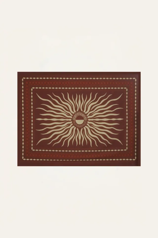 Johanna Ortiz Golden Horizon pareo cotone vino taglia unica