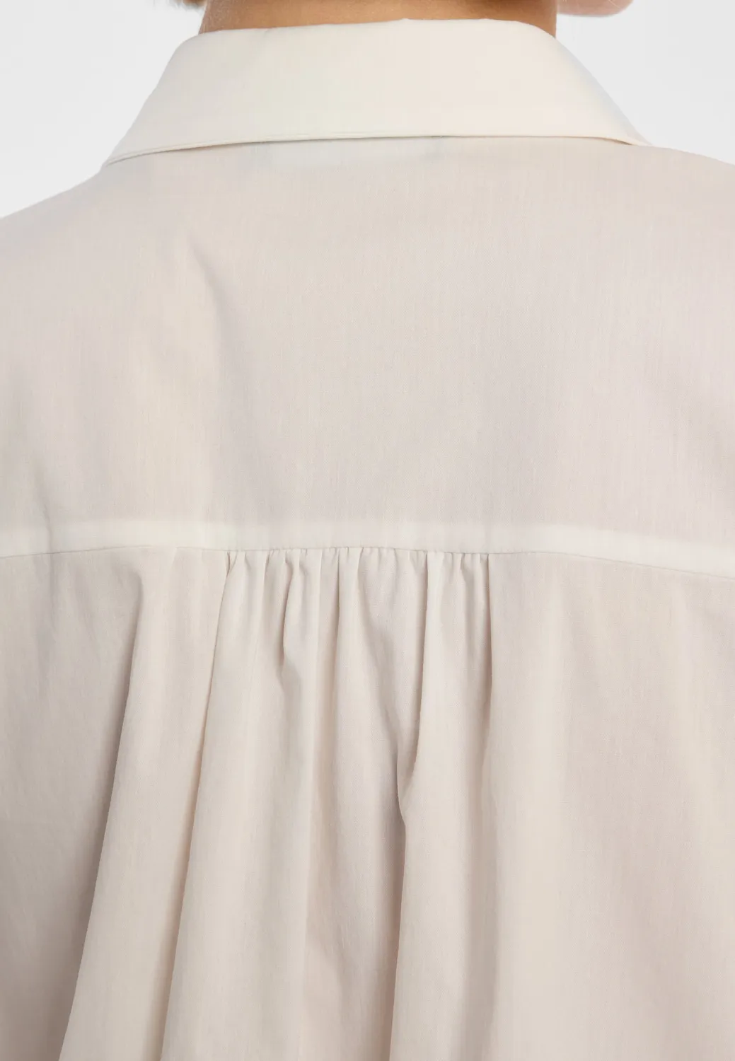 Ana Alcazar Draen blusa bianca strass elegante