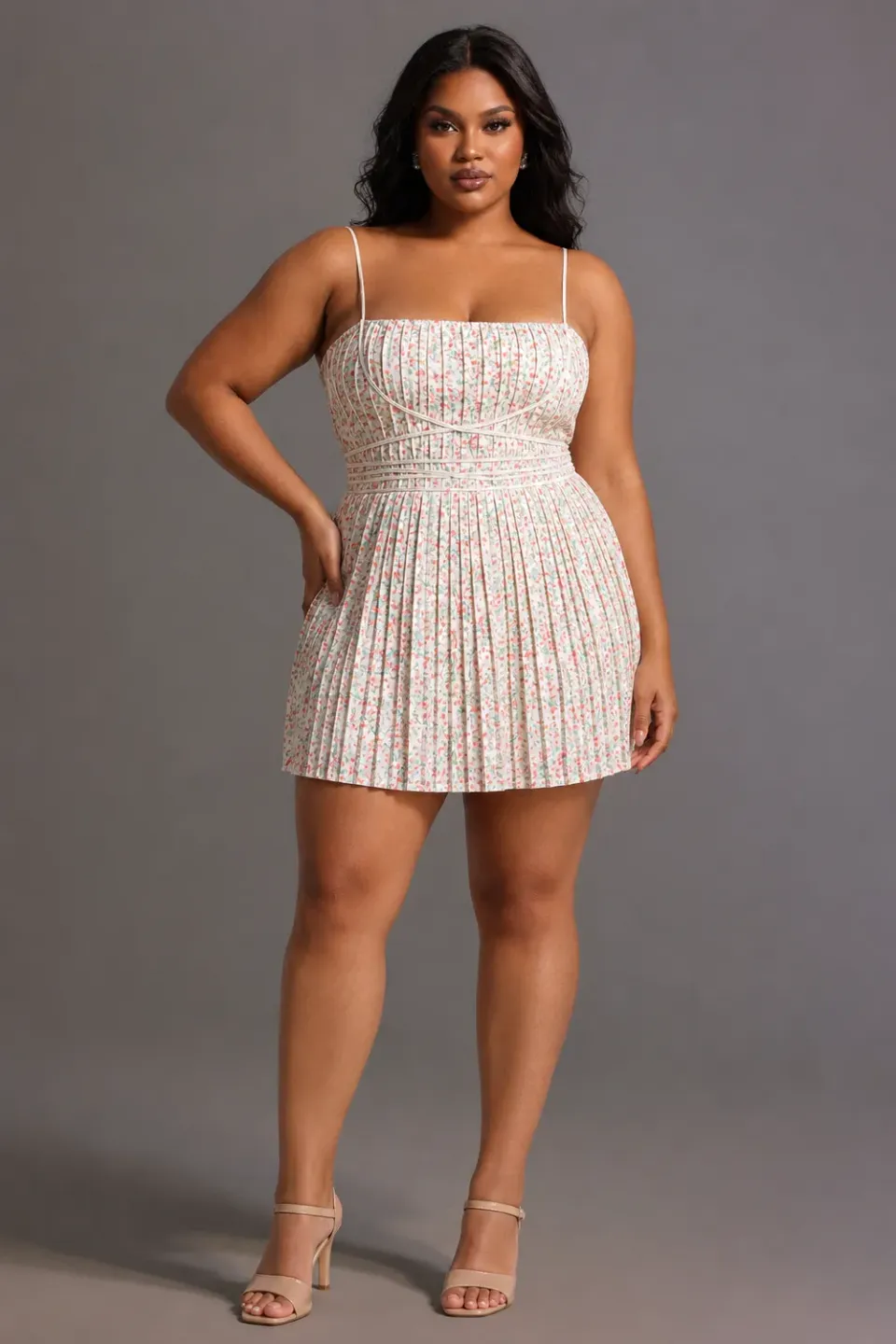 Bella Barnett Modan Romantic abito mini fantasia floreale
