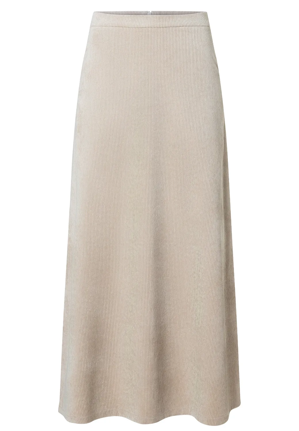 Ana Alcazar Enliru gonna midi velluto beige