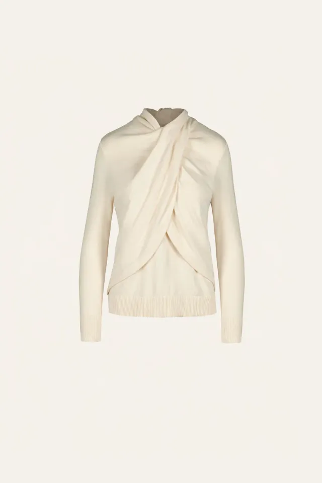 Johanna Ortiz Adaya maglia cotone pima ecru