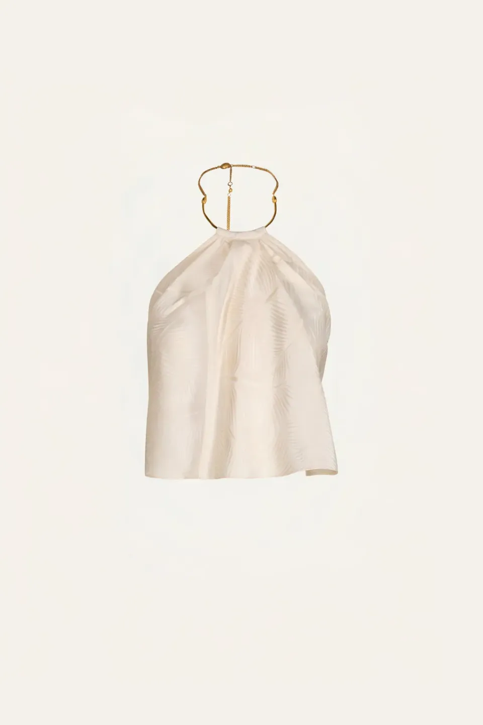 Johanna Ortiz The Root Top top ecru jacquard
