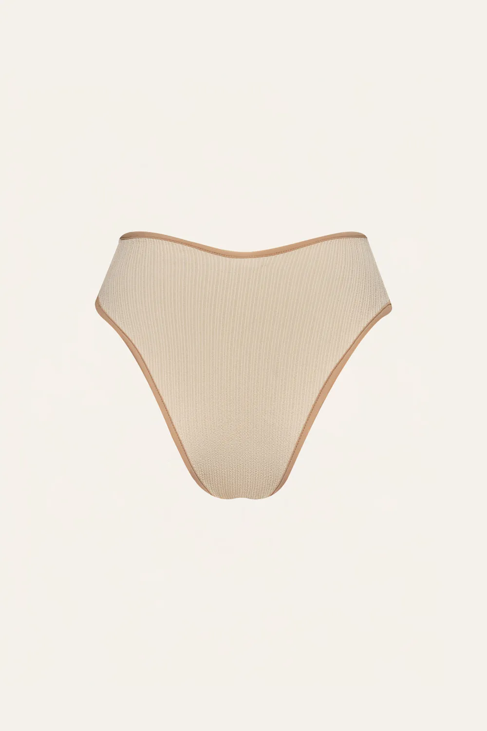 Johanna Ortiz Susurro Agua slip bikini ecrù