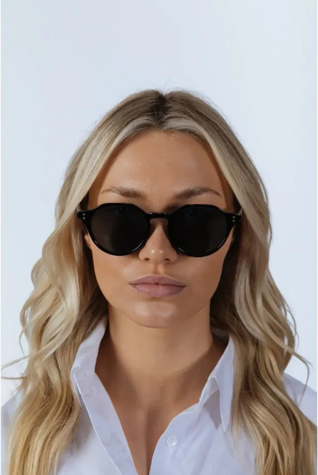 SVNX Preppy occhiali da sole verdi montatura plastica