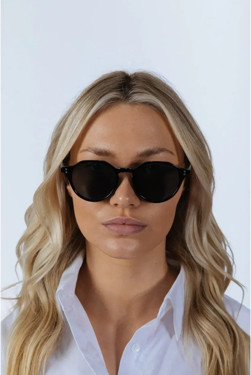 SVNX Preppy occhiali da sole verdi montatura plastica