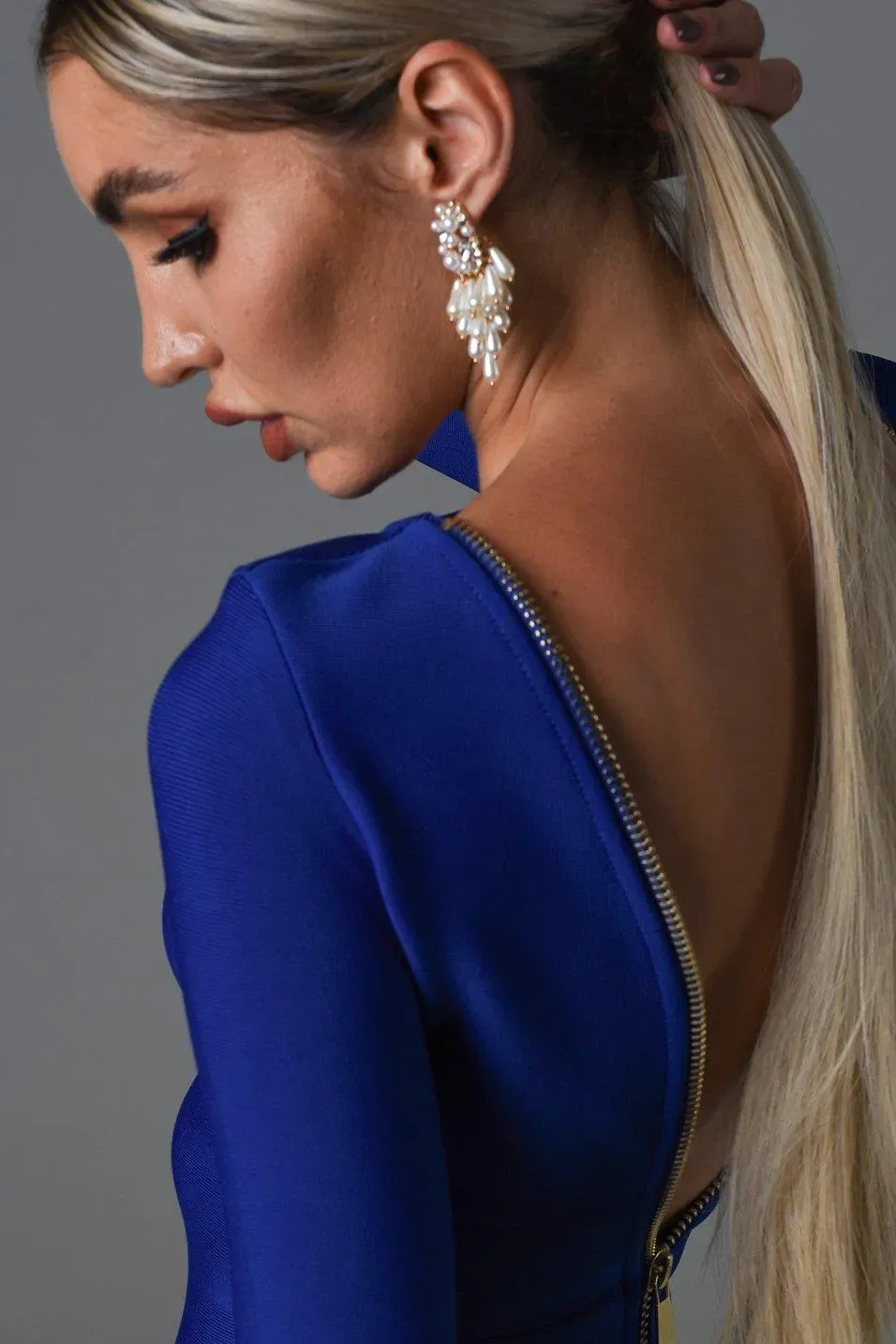 Bella Barnett Ines orecchini perla bianchi da sposa