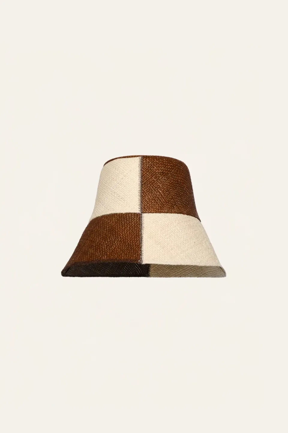 Johanna Ortiz Heaven And Earth cappello paglia marrone S/M/L