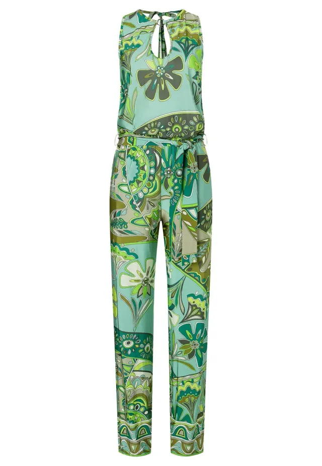 Ana Alcazar Zimea tuta jumpsuit viscose verde