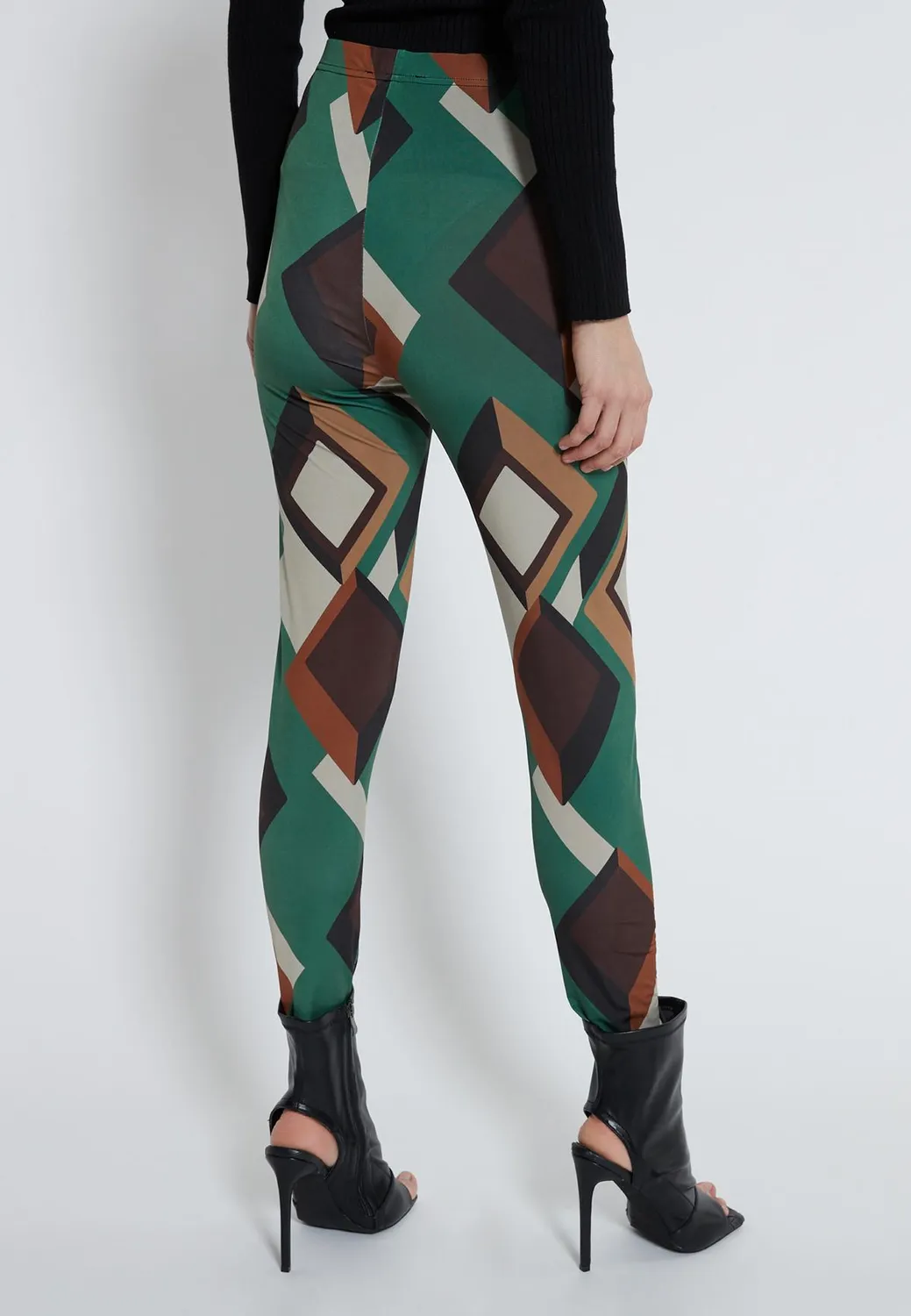 Ana Alcazar Hiplana leggings fantasia elasticizzati