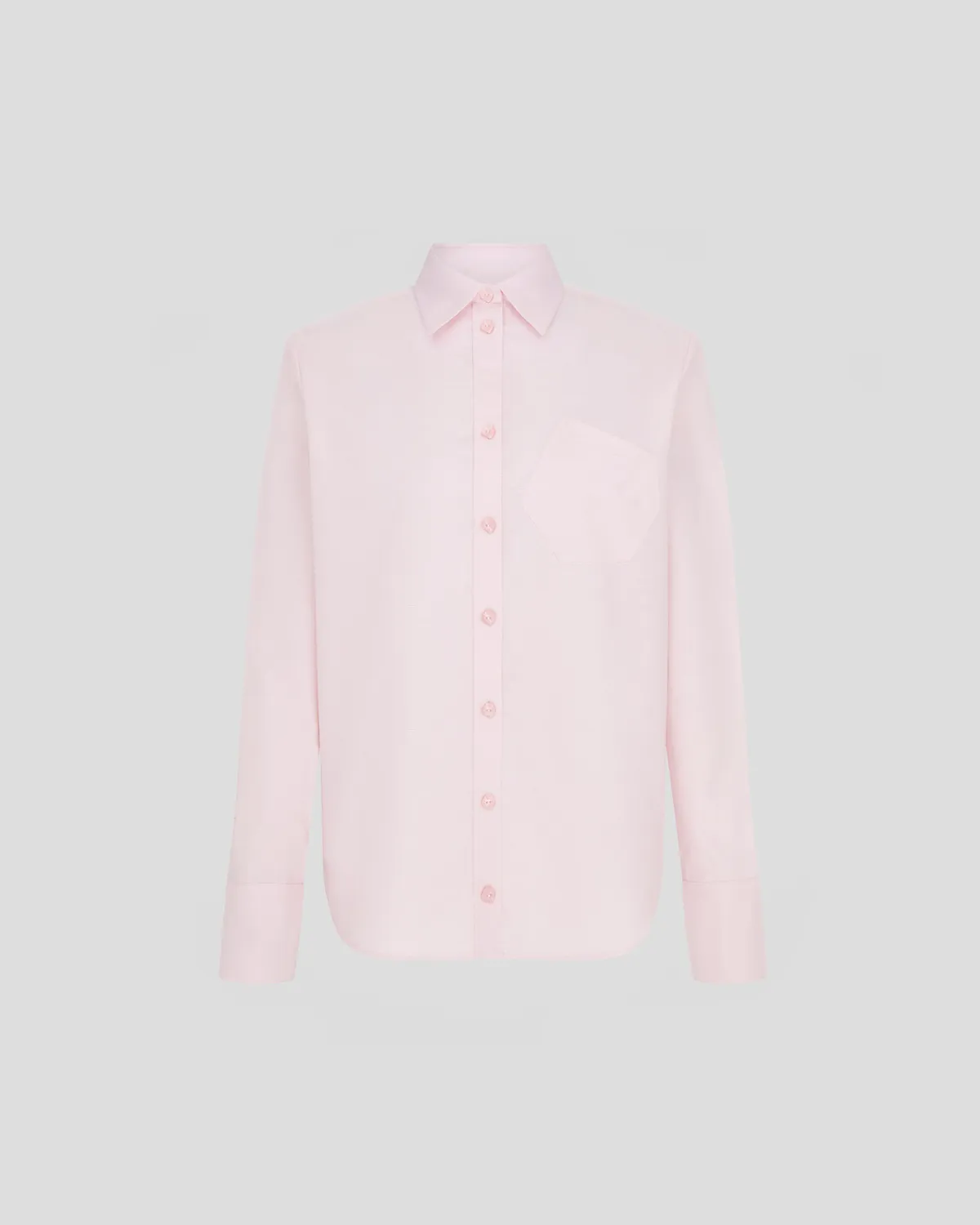 Violante Nessi Violi camicia oxford rosa cotone
