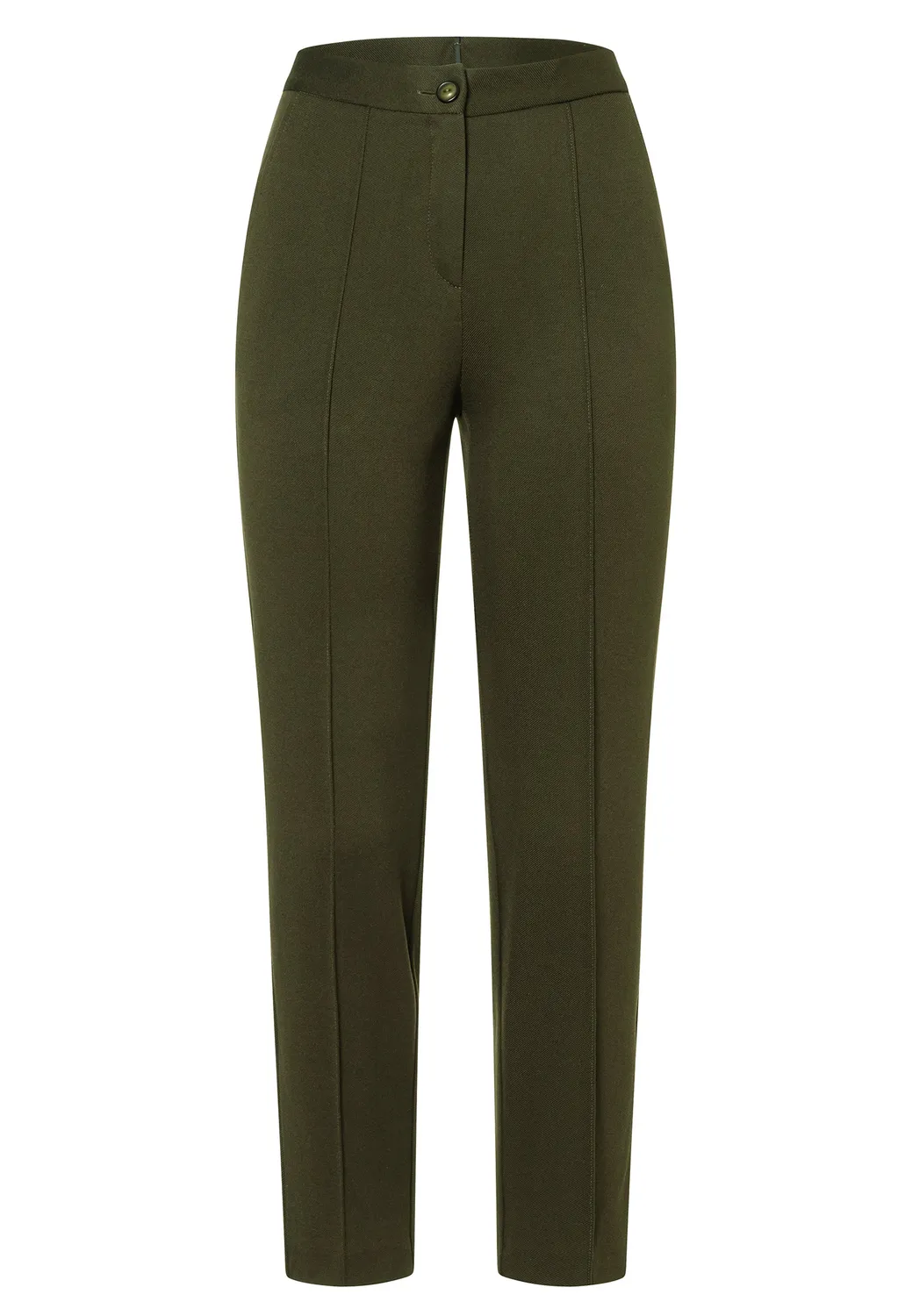 Ana Alcazar Enlyvea pantaloni sigaretta kaki stretch