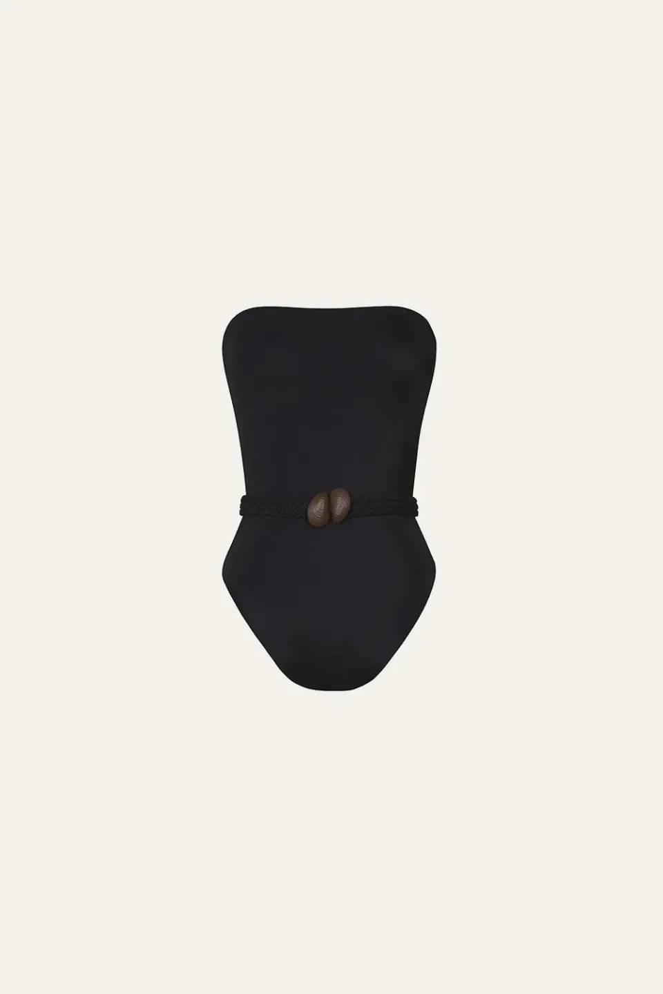 Johanna Ortiz The Classic One Piece costume intero nero senza spalline