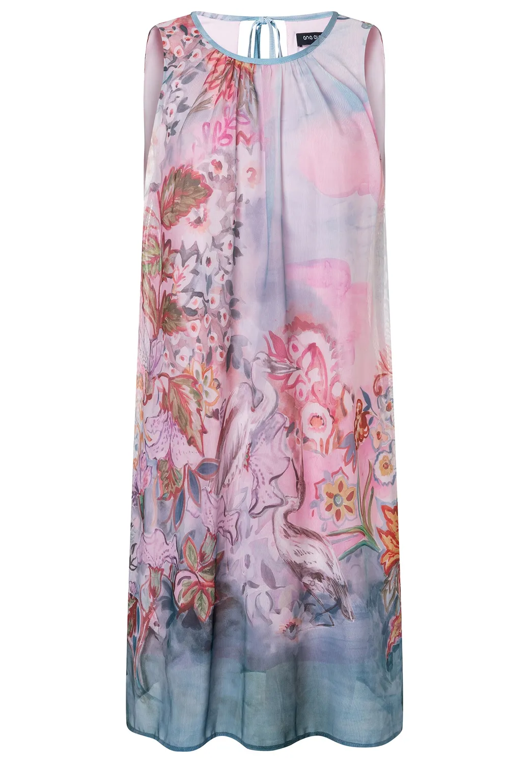 Ana Alcazar Derly vestito corto fiori pastello