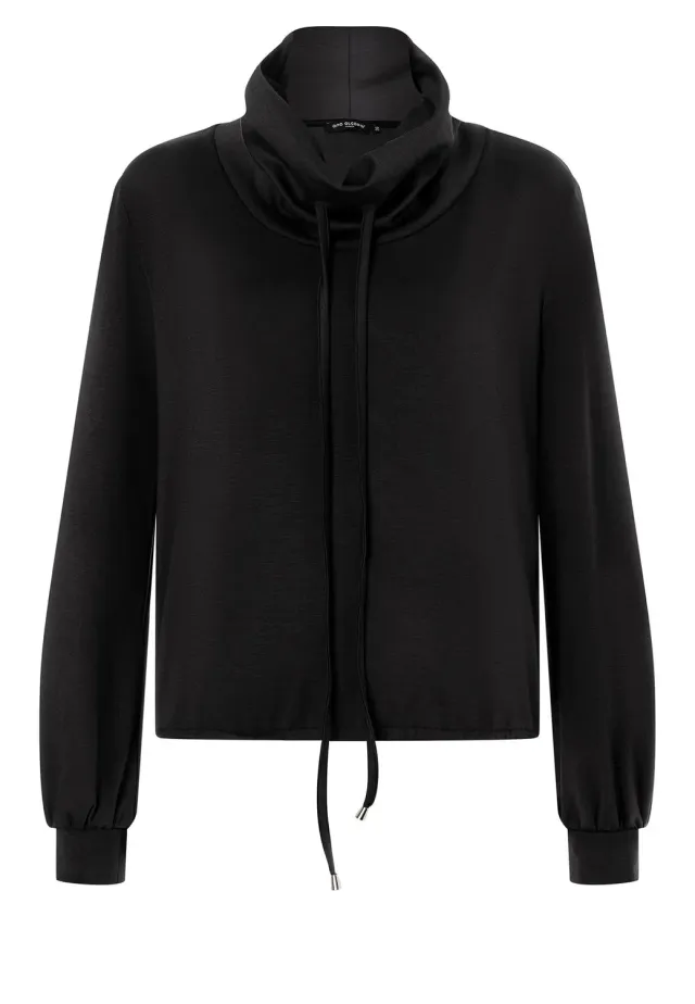 Ana Alcazar Iresa top collo alto grigio