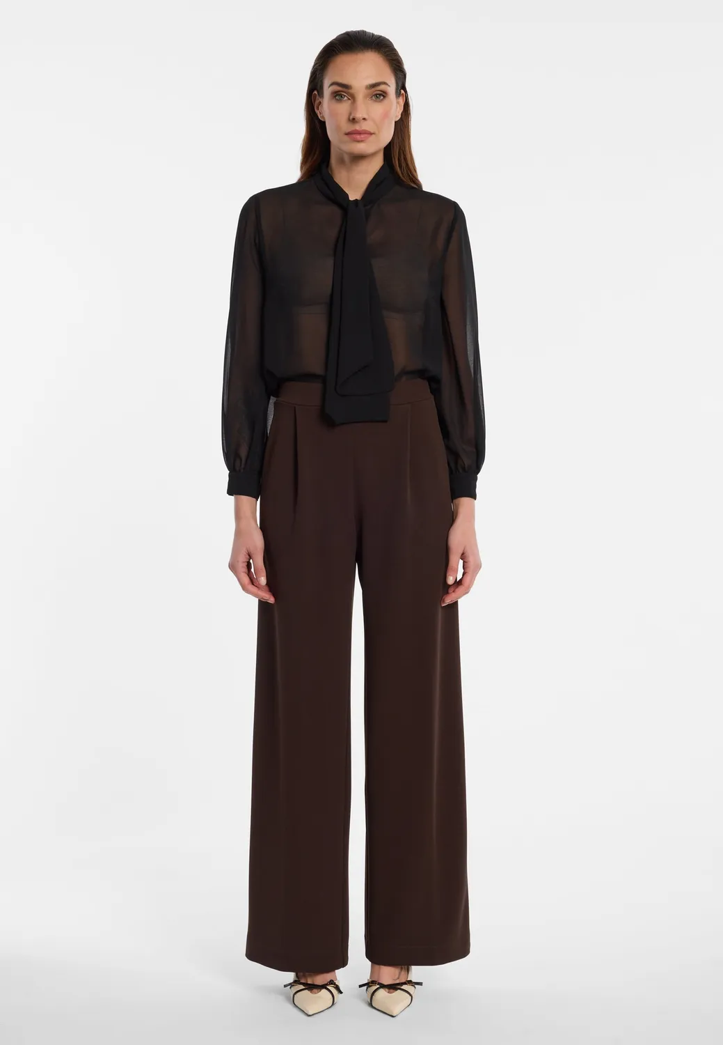 Ana Alcazar Ellissa Pantaloni Marlene Moka