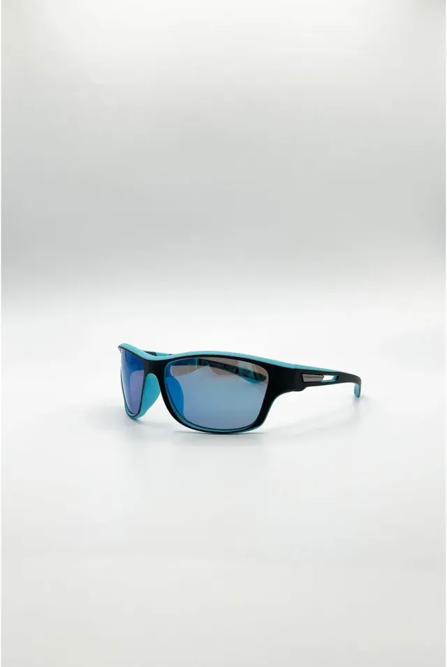 SVNX Racer occhiali da sole blu specchio