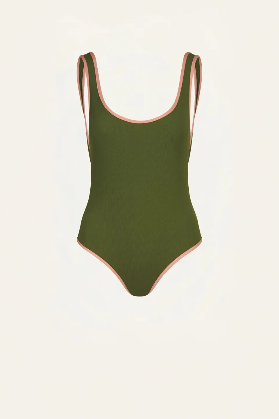 Johanna Ortiz Explorer One Piece costume verde lycra