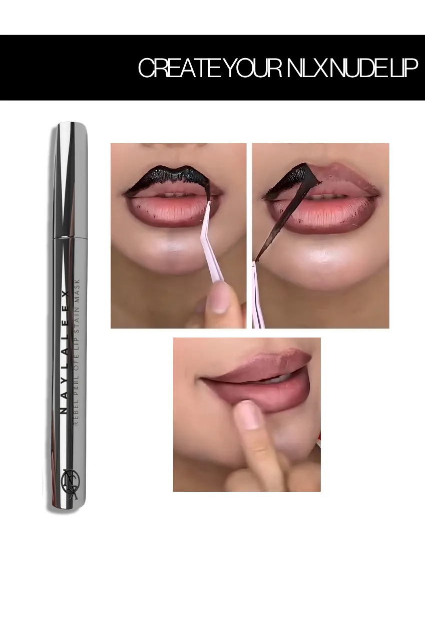 Naylaleex Rebel Lip Stain Peel Off NudeDusk Opaco